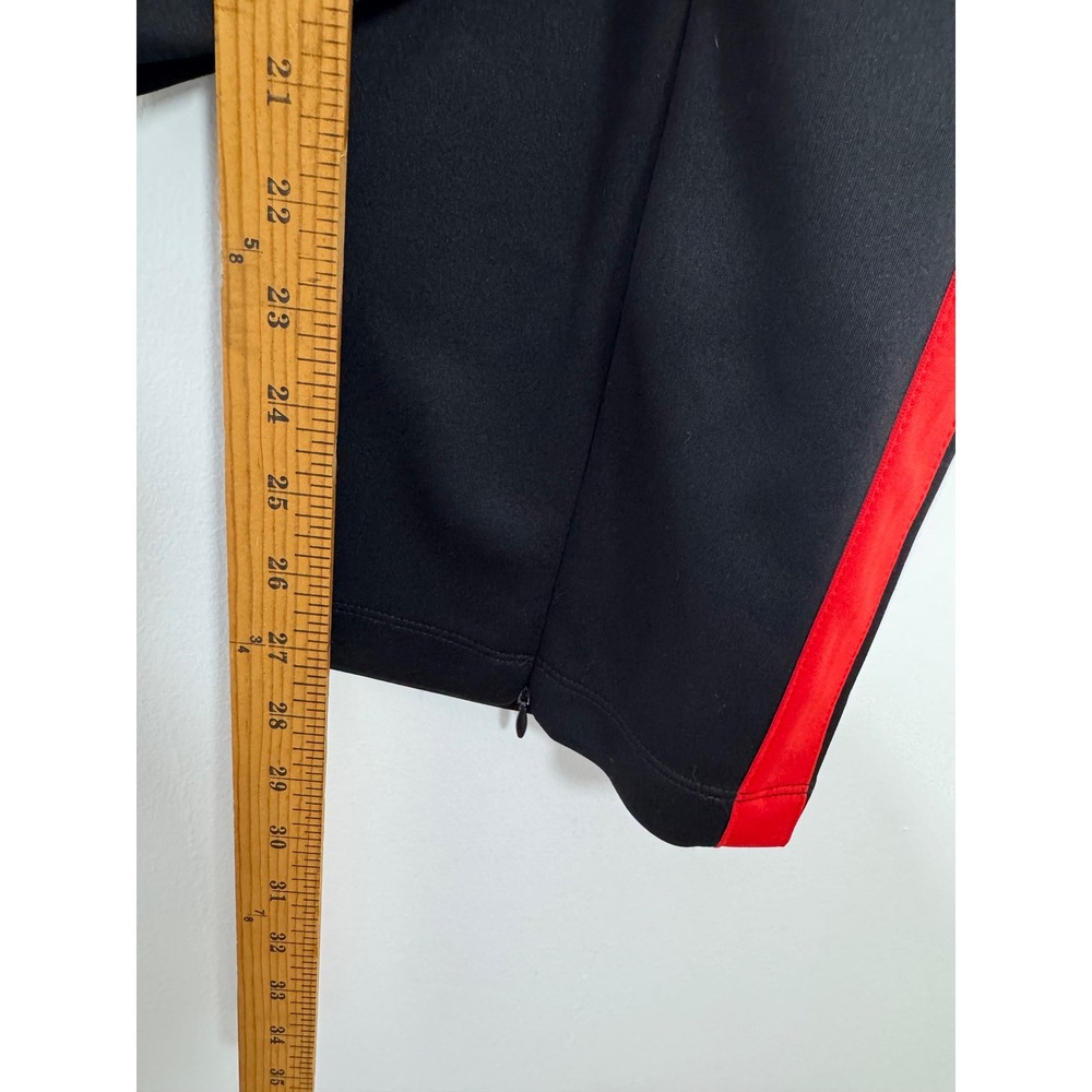 Athleisure Wild Fable Womens Medium Track Pants Black Red White Side Stripe New - Picture 7 of 12